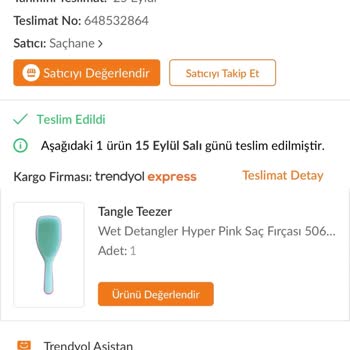 Trendyol Tangle Teezer Pişmanlığı