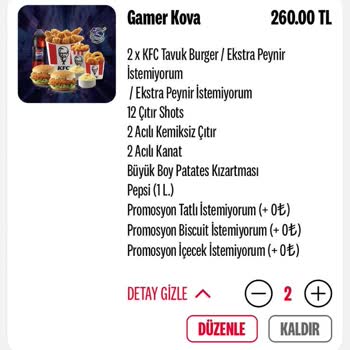 KFC Para Çekti İadesi Gerçekleşmedi!
