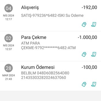 İSKİ Su Faturamı Banka Kartı İle Ödedim Halen Borç Gözüküyor