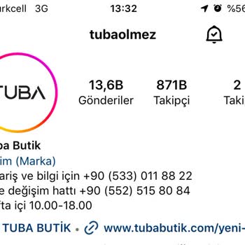 Tuba Butik Ücret Bir Aydır İadesi