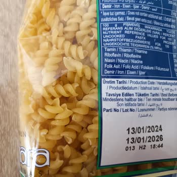 Nuh'un Ankara Makarnası Ankara'da Satın Alınan Makarnada Kum Benzeri Madde Bulunması