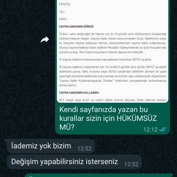 Tesettürwaw'dan Yanıltıcı Ürün Ve İade Politikası