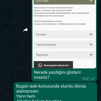 Tesettürwaw'dan Yanıltıcı Ürün Ve İade Politikası