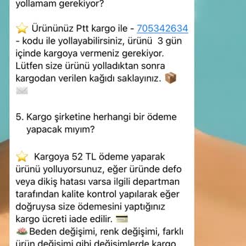 PTT Kargo Liz Butik İade Yapmadı Elbiseyi De Geri Aldı