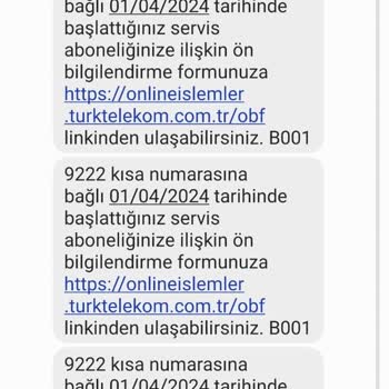 Türk Telekom Onay Vermediğim Aboneliğin İptal Edilmesi