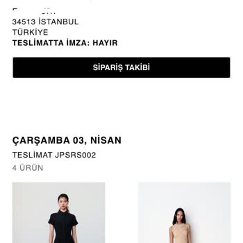 Zara- İznim Olmadan İptal Edilen Satın Almam!