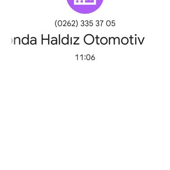 Honda Plaza Haldız Telefon La Ulaşamıyorum
