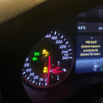 2014 Mercedes A180 Cdı Pre Safe İkazı