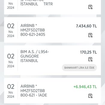 Ziraat Bankası Airbnb İade Ücretinde Kesinti Yapması