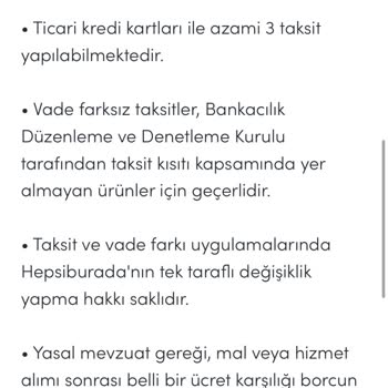 Hepsiburada Taksit Kampanyası Tek Çekim İşlem Yapıyor!