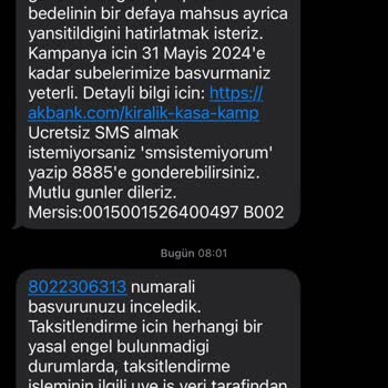 Juzdan Taksit Kampanyası Yapmış Ama Tek Çekim Yapıyor!