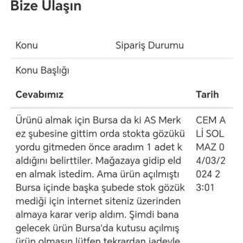 Vatan Bilgisayar Teşhir Ürününü Sıfır Kapalı Kutu Adı Altında Satıyor.
