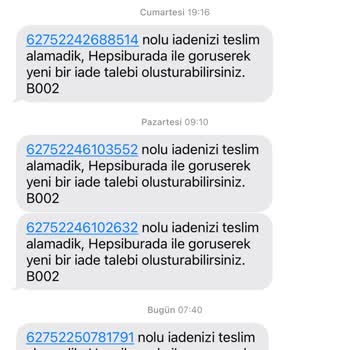 Hepsijet 5-6 Seferdir Kargomu Almıyor