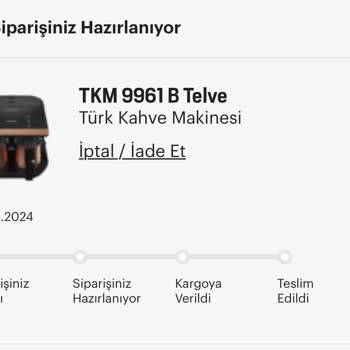 Arçelik Online Alışveriş Teslim Yapılmaması