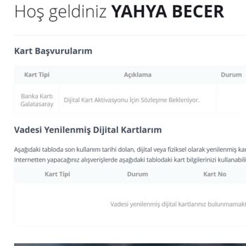 Passo Lig Dijital Kart Aktivasyonu Bekleniyor Hatası