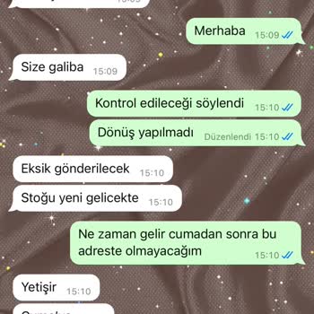 Fodens&Wear (wear.fodens) Eksik Sipariş Ve İletişim Sorunu!