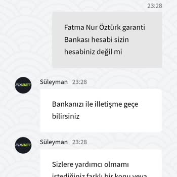 Fixbet Güvenilir Bir Site Değil