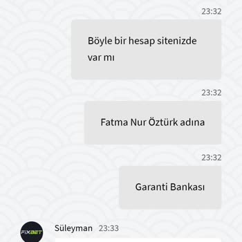 Fixbet Güvenilir Bir Site Değil