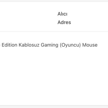 İncehesap İndirimli Diye Bozuk Mouse Gönderiyor Değişim/İade Yapmıyor