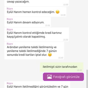 Enpara Kayıp Karttan Sonra İstediğim Yeni Kredi Kartını İletmemeleri