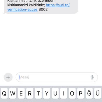 Binance TR Tarafından Gelen Mesaj Hakkında