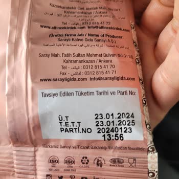 Kocatepe Kahve Evi Kahve Kalitesi Değişikliği