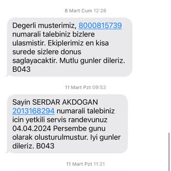 Doğtaş Mobilya'da Beklenen Servis Hayal Kırıklığı