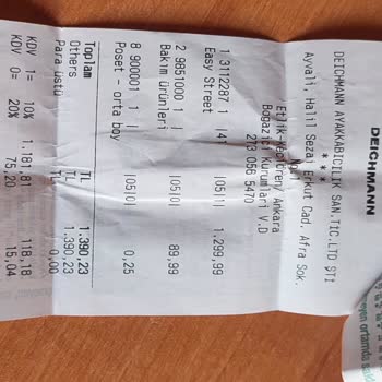 Deichmann Ürünün Arkasında Durmuyor
