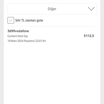Vodafone Fatura Şikayet Hk