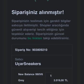 Shopier İade Talebime Dönülmüyor