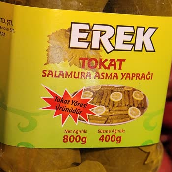 Salkım Gıda Marketten Alınan Salamura Yaprağında Böcek Bulundu