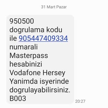 Vodafone Yanımda Uygulaması Üzerinden Vodafone Pay Mağduriyeti
