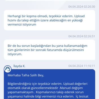 TurkNet 1 Ay Kullanamadığım İnternetin Parasını Aldı, Yardımcı Olmuyor