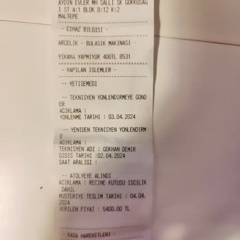 Can Teknik Servis, Yetkili Servis Değildir.