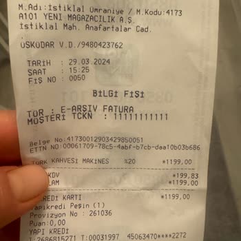 A101 Yasal Olan İade Hakkımı Kullanamıyorum