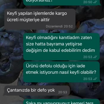 LoL Çanta Defolu Ürün Gönderiyor Ve Hatasını Kabul Etmiyor!