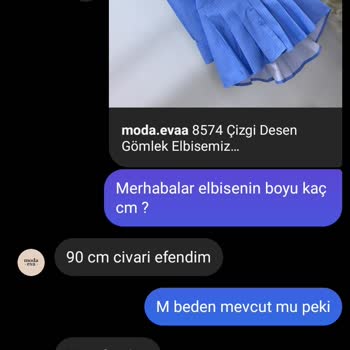 Moda.eva (İnstagram) Moda. Eva ' Nın Yanlış Bilgi Aktarması Sebebiyle Yaşanan Mağduriyet