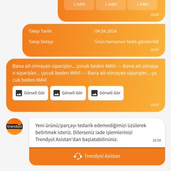 Avva Giyim Trendyol'da Yanlış Ve Stok Sorunuyla Karşılaştığım Sipariş Deneyimi
