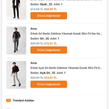 Avva Giyim Trendyol'da Yanlış Ve Stok Sorunuyla Karşılaştığım Sipariş Deneyimi