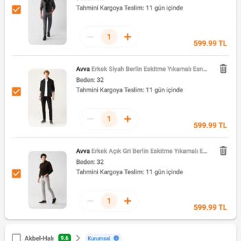 Avva Giyim Trendyol'da Yanlış Ve Stok Sorunuyla Karşılaştığım Sipariş Deneyimi
