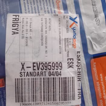 Yurtiçi Kargo Teslimatı Da Evde Olmadığımdan Babama Bırakıp Azarlamış