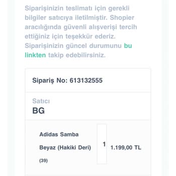 Bg Sportive Shopier Mağdur Edildim