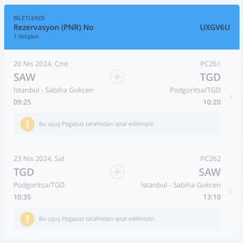 Pegasus Uçuş Seferleri Hakkında