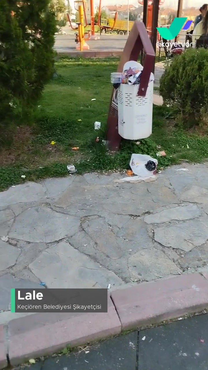 Keçiören Belediyesi Mahsuni Şerif Parkının Hali videonun kapak resmi