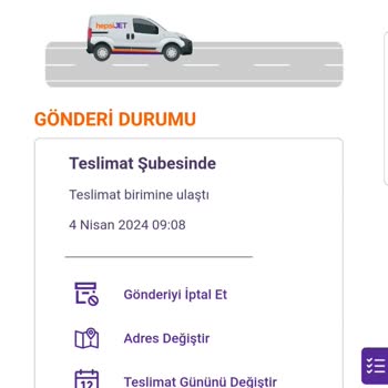 Hepsijet Ürünümü Teslim Tarihinde Teslim Etmedi