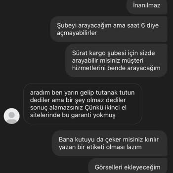 Gardrops Ve Sürat Kargo Mağduriyeti Ürünlerim Param Parça Gitti