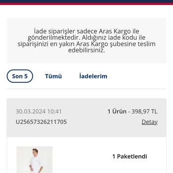 U.S. Polo Assn. Kargo Teslim Sorunu