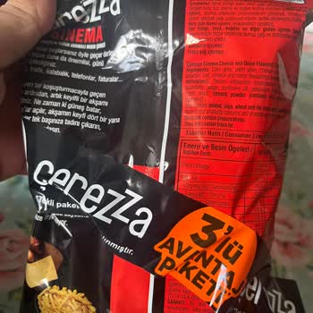 Çerezza Boş Cips Paketi