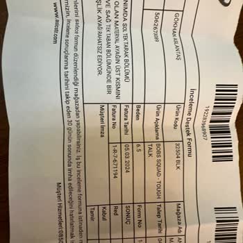 Skechers 2000 TL'lik Ayakkabıda Rahatsızlık Ve Servis Sorunu