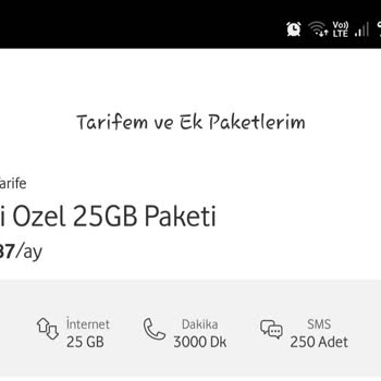 Vodafone Fazla Fiyatlı Çıkan Tarifeler